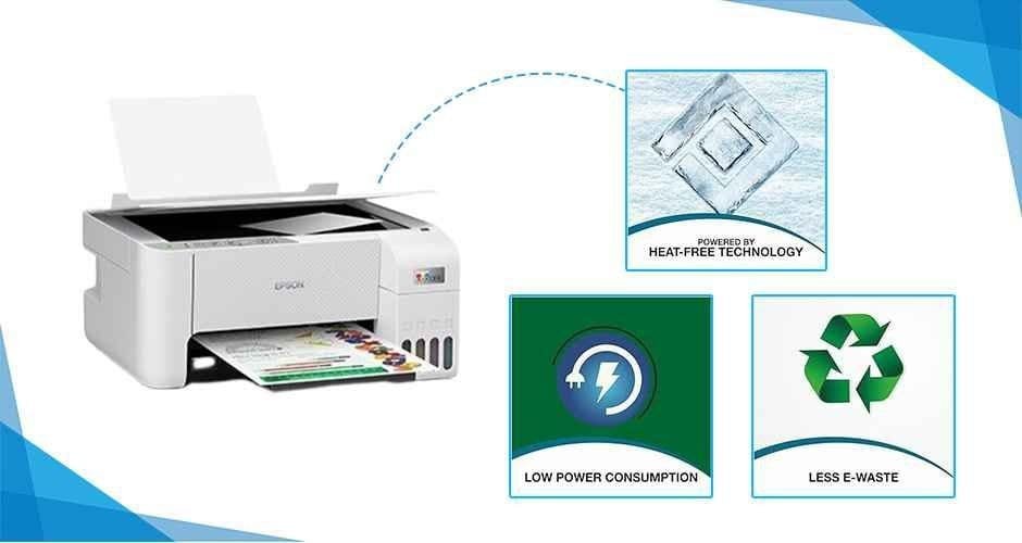 Epson EcoTank L3256 White Wi-Fi All-in-One Colour Ink Tank Printer - Image 3