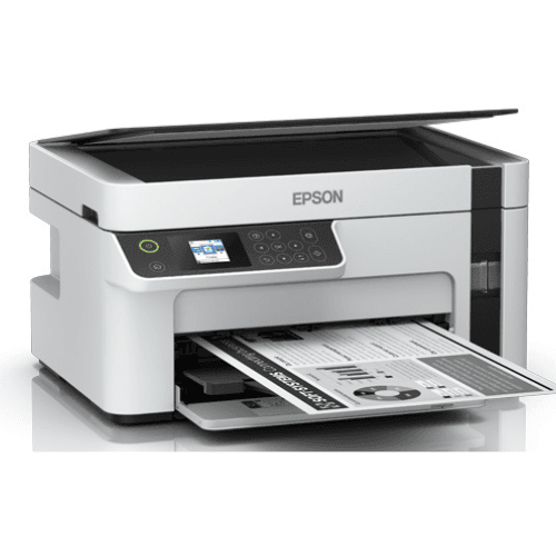 Epson Monochrome M3180 All-in-One Duplex InkTank Printer Print,Copy,Scan FAX,ADF, Black, Medium - Image 3