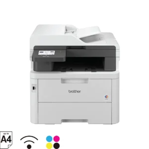 Brother MFC-L3760CDW Multifunction Colour Laser LCD Duplex WIFI ADF Printer With Gigabit Ethernet Connectivity, Ideal For Office & Workgroups