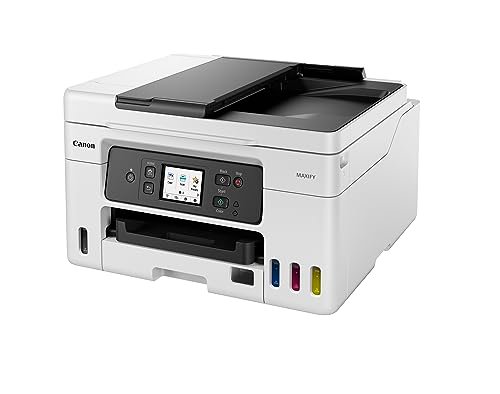Canon MAXIFY GX4070 All in One WiFi Inktank Printer with FAX (Upto 6000 Mono Prints and 14000 Colour Prints) for Office, White Online at Low Prices in India | Canon Reviews & Ratings - Image 3