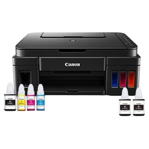 Canon PIXMA MegaTank G3000 All in One WiFi Inktank Colour Printer with 2 Additional Black Ink Bottles for Home and Office Online at Low Prices in India | Canon Reviews & Ratings