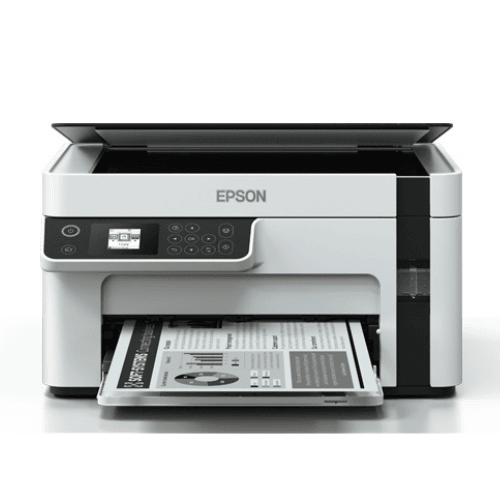 Epson Monochrome M3180 All-in-One Duplex InkTank Printer Print,Copy,Scan FAX,ADF, Black, Medium - Image 4