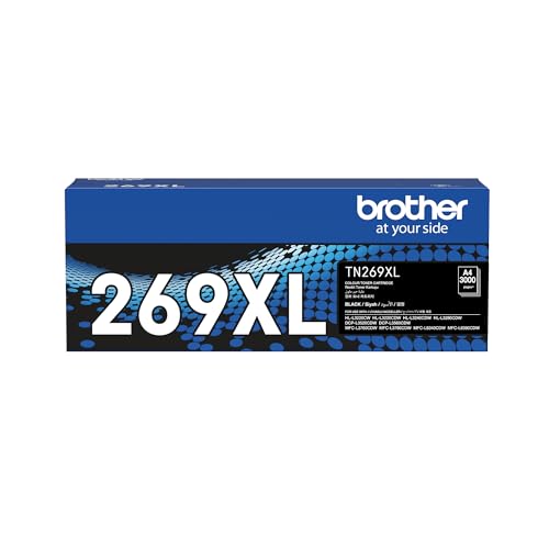 Brother Toner TN-269XLBK (Black Colour) Has 3000 Pages Yield Compatible with HL-L3220CDW HL-L3280CDW DCP-L3560CDW MFC-L3760CDW