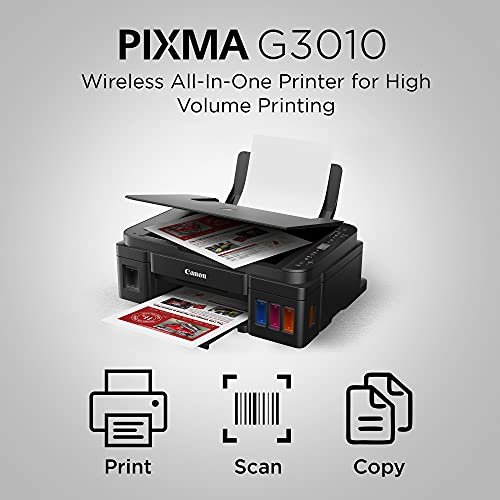 Canon PIXMA MegaTank G3010 All-in-One Wireless Ink Tank Colour Printer Online at Low Prices in India | Canon Reviews & Ratings - Image 4