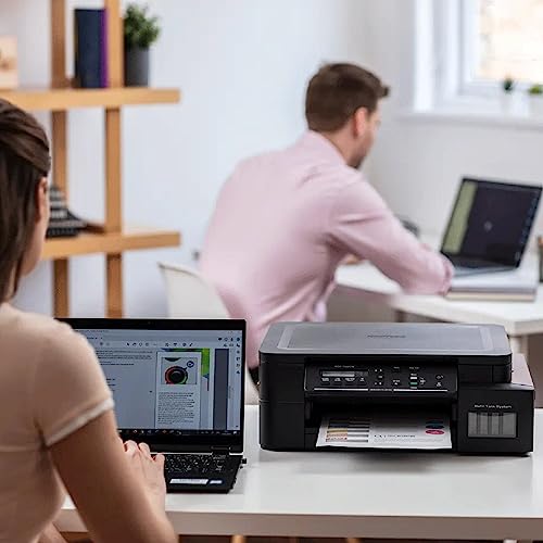 Brother Dcp-T520W All-in One Ink Tank Refill System Solid Ink Printers with Built-in-Wireless Technology,Black - Image 6