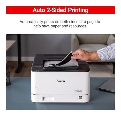 Canon imageCLASS LBP172dw – Monochrome Duplex, Wireless Laser Printer, Single Function, Home Office, Mobile Ready, 1 Year Limited Warranty, 35 PPM, White : Computers & Accessories - Image 7