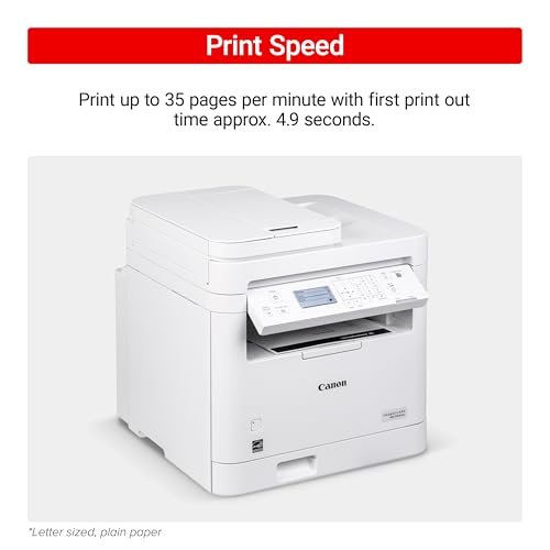 Canon imageCLASS MF284dw Wireless Black & White Laser Printer – All-in-One for Home Use, Print/Copy/Scan, 2-Sided Printing, 35 PPM, Auto Doc Feeder, Mobile Device Compatible, Starter Toner Included : Computers & Accessories - Image 8