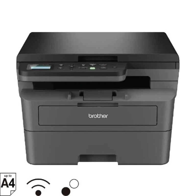 Brother DCP-B7620DWB All-in-One Monochrome Laser Printer, Wi-Fi & Auto Duplex, Affordable Printer for Business, LCD Display, 34 ppm Mono