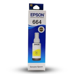 Epson 664 Yellow Ink Bottle (Original) – 70ml