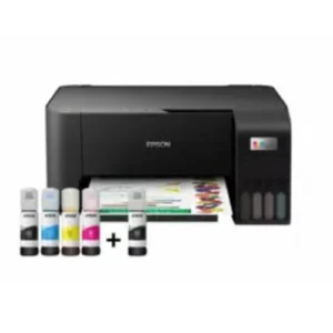 Epson EcoTank L3250 All-in-One Color Ink Tank Printer, Wi-Fi, For Home Use, Low Cost Printing, 33ppm Mono and 15ppm Color, Black