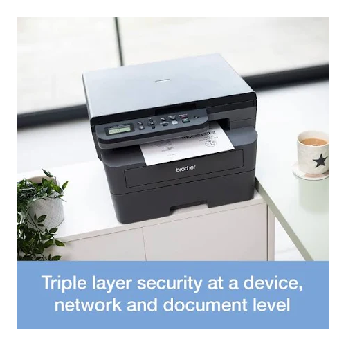 Brother DCP-B7620DWB All-in-One Monochrome Laser Printer, Wi-Fi & Auto Duplex, Affordable Printer for Business, LCD Display, 34 ppm Mono - Image 4