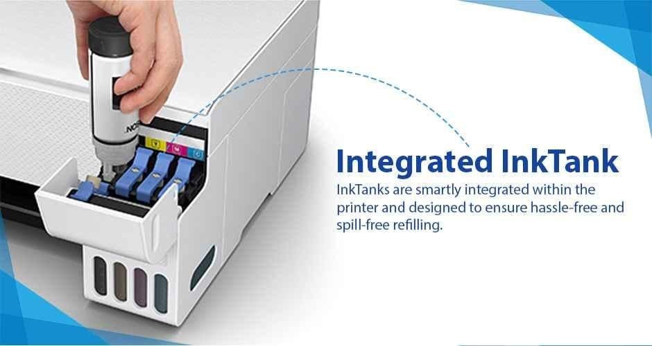 Epson EcoTank L3256 White Wi-Fi All-in-One Colour Ink Tank Printer - Image 6